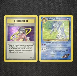 Pokemon TCG: Sabrina Rare Holo Trainer Gym Challenge #20/132 HP - 2000 - Image 1