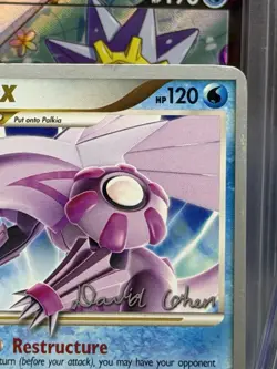 Palkia LV.X DP18 Black Star Promo Pokemon 2009 World Championships D Cohen - Image 3