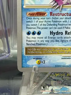 Palkia LV.X DP18 Black Star Promo Pokemon 2009 World Championships D Cohen - Image 5
