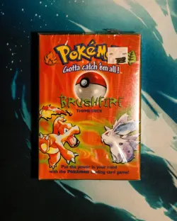 [FACTORY SEALED] Pokemon Base Set - Brushfire Advanced Theme Deck - 1999 WOTC - Image 1
