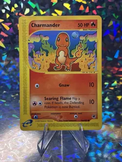 Pokemon TCG Charmander Expedition Base Set 98/165 Regular Common - Image 1