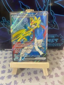 Carte Pokemon Zacian Ex de Nabil AR 176/159 EV09 Aventure Ensemble FR Neuve - Image 1