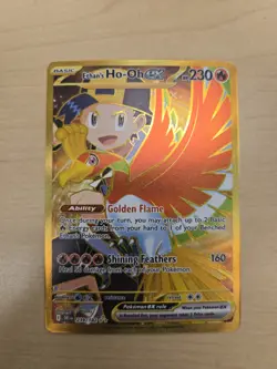 Pokemon Ethan's Ho-Oh EX 239/182 Destined Rivals Full Art Holo Rare - READ DESC - Image 1