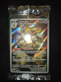 Pokemon TCG Alakazam 009 MEP Mega Evolution Elite Trainer Box Promo Sealed - Image 3