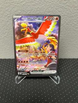 2025 Pokemon Ethan's Ho-Oh ex 230/182 SV10 Destined Rivals English * - Image 1