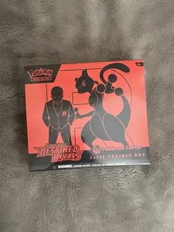 Pokemon Center Elite Trainer Box Destined Rivals Pokemon TCG New Sealed - Image 1