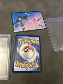 Pokemon TCG Umbreon Ex 176 & Espeon Ex Svp 175 Promo Pair Prismatic Evolution - Image 3