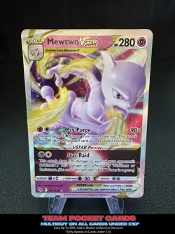 Mewtwo Vstar 031/078, Pokemon Go, Pokemon, NM - Image 1