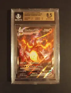 POKEMON CHARIZARD VMAX SWSH261 BLACK STAR PROMO - ENGLISH - BGS 8.5 NM-MT+ - Image 1