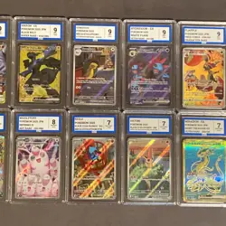 Pokemon Graded Bundle Of 10 Slabs - Image 3