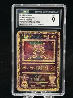 Ancient Mew Holo Promo 2000 Pokemon Movie CGC 9 👽 - Image 1