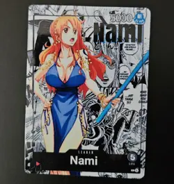 Custom Nami Manga Waifu Card One Piece CCG - Image 1