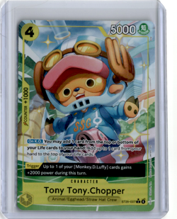 ONE PIECE ENGLISH ST Deck (EGGHEAD) Tony Tony Chopper ST29-007 C Alt Art NM - Image 1