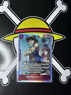 Monkey D. Luffy OP14-013 SR Seven Warlords of the Azure Ocean ONE PIECE NM - Image 1