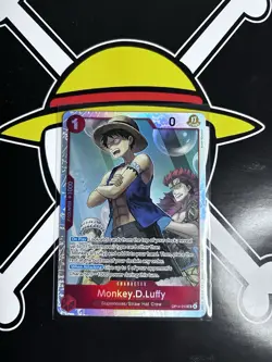 Monkey D. Luffy OP14-013 SR Seven Warlords of the Azure Ocean ONE PIECE NM - Image 2