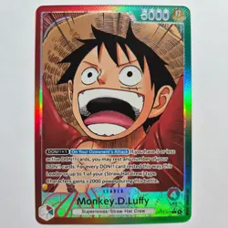 One Piece | Carrying On His Will | Monkey.D.Luffy #001 | L Alt Art| EN - Image 1