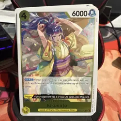 Kikunojo OP06-104 Wings of the Captain One Piece English Foil NM Rare - Image 1