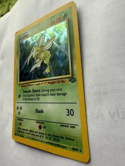 Pokemon TCG Scyther Holo Rare Jungle Card 10/64 MP Condition Vintage - Image 2