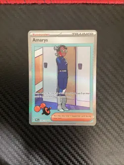Pokemon TCG Amarys 170/131 Prismatic Evolutions Special Illustration Card NM - Image 1