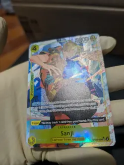Sanji ST29-004 Parallel Starter Deck Promo One Piece Card English - Image 2