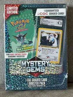 Pokemon Mystery Gems Limited Edition Box CGC Graded Card. FREE SHIPPING - Image 4