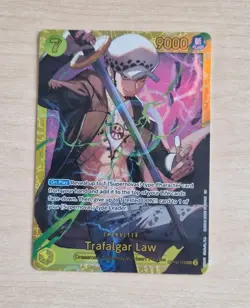 Trafalgar Law OP10-119 SEC - English One Piece Card - Image 1