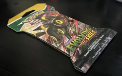 Pokemon TCG Evolving Skies Sleeved Booster Pack Umbreon Art 10 Cards - Image 3