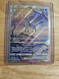 Glaceon VSTAR Crown Zenith: Galarian Gallery Holo Card GG40/GG70 NM Condition - Image 1