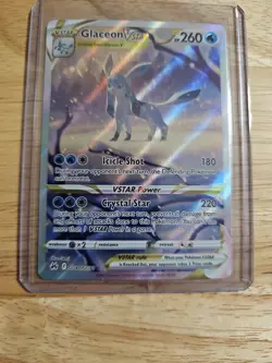 Glaceon VSTAR Crown Zenith: Galarian Gallery Holo Card GG40/GG70 NM Condition - Image 3
