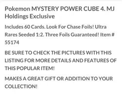 Pokemon TCG 2024 Mystery Power Cube Trading Cards Factory Sealed Brand New - Image 3