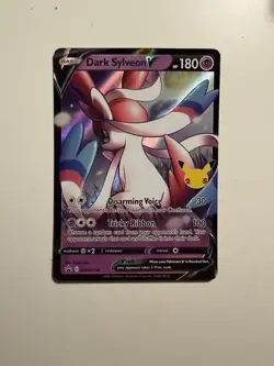 Pokemon TCG Celebrations Dark Sylveon v SWSH134 Black Star Promo Card - Image 1