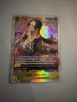 Boa Hancock PRB02-017 One Piece CCG Character Card 7000 Power Holo - Image 1