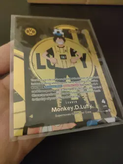 One Piece Borussia Dortmund Promo 100% Card Monkey D. Luffy St13-003 - Sealed- - Image 3
