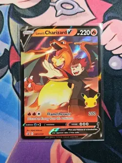 Lance's Charizard V SWSH133 SWSH: Sword & Shield Promo Cards Holo NM - Image 1