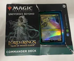 MTG Magic The Gathering LOTR Elven Council Commander Deck + BONUS Promo Cards! - Image 1