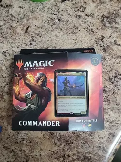 Magic: The Gathering Commander Legends Deck - Arm for Battle, 100 Cards Included - Image 1