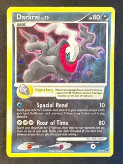 Darkrai DP24 D&P Black Star Promo Pokemon Card Kouki Saitou Art Cosmos Holo - Mp - Image 1