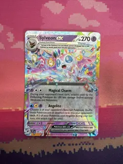 Pokemon Card Sylveon ex 086/191 Double Rare Surging Sparks Near Mint - Image 1