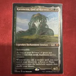 Karametra, God of Harvests MTG Commander Mythic NM x1 - Magic 522 Etched Foil - Image 1