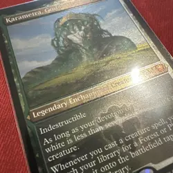 Karametra, God of Harvests MTG Commander Mythic NM x1 - Magic 522 Etched Foil - Image 2