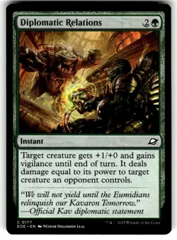 Diplomatic Relations Edge of Eternities Regular MTG NM - Image 1