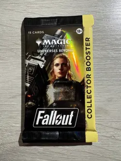 MAGIC THE GATHERING FALLOUT Collector Booster Pack PIP Factory Sealed - Image 1