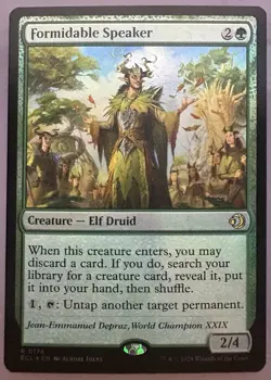 Formidable Speaker (176) - Lorwyn Eclipsed (ECL) - MTG - Image 1