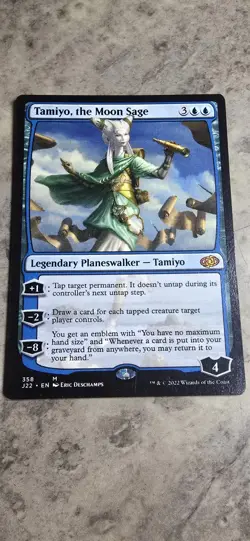 Tamiyo, the Moon Sage Jumpstart 2022 Regular Legendary Planeswalker Mythic MTG - Image 1