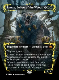 Custom Art MTG Top cEDH Deck, Lumra, Bellow of the Woods - Image 1