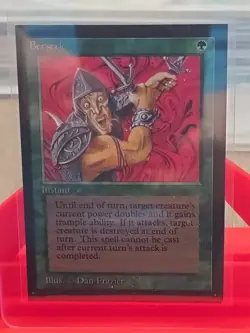 1993 MTG Magic The Gathering Collectors' Edition Berserk NM+ - Image 1