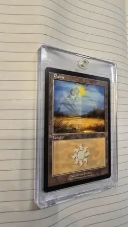 1999 MTG Guru Land GURU PLAINS PROMO Magic The Gathering - Image 1