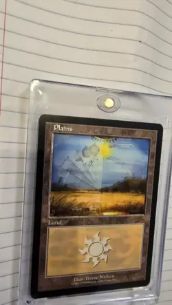 1999 MTG Guru Land GURU PLAINS PROMO Magic The Gathering - Image 5