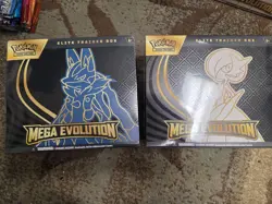 Pokemon Mega Evolution Elite Trainer Box ETB Set of 2 Sealed - Image 1