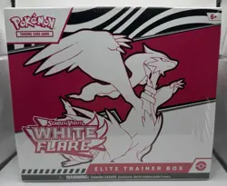 Pokemon TCG Scarlet Violet White Flare Elite Trainer Box ETB Factory Sealed - Image 1